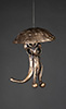 Carbon V, 2019, 3.5"x5.5"x4", Bronze, Unique