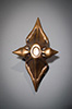 Desert Seed Pod, 2016, 13x7x5.5", bronze