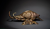 Terror Pod I, 2013, 10x6x4", unique bronze