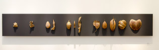 Progression, 2008, 12 unique castings, approx. 10ft, various sizes, steel